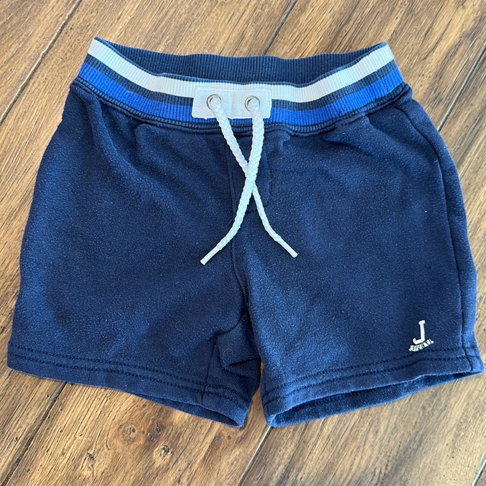 Janie and Jack shorts in navy size 12-18 months